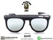 แว่นตา A BATHING APE x PARASITE BAPR001 GN Matte Black w/cap Limited Edition