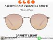 แว่นตากันแดด Garrett Leight Wilson Sun Sandstone Pink Gold Mirror