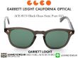 แว่นตา Garrett Leight ACE Black G15 