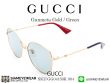 แว่นกันแดด Gucci GG04159K Gunmeta Gold