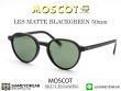 แว่นตา MOSCOT LES MATTE BLACK GREEN