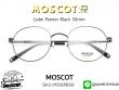 กรอบแว่นสายตา MOSCOT Gabe Pewter Black 50mm