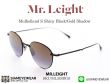 แว่นกันแดด Mr.Leight Mulholland Shiny Black/Gold
