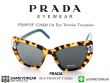 แว่นกันแดด Prada Sun PR08VSF Cat Eye Tortoise Turquoise 