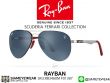 แว่นกันแดด Rayban RB3460M F01387 Scuderia Ferrari Silver Grey Classic