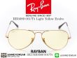 แว่นตากันแดด RayBan Aviator RB3689  Light Yellow Evolve