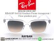 แว่นกันแดด Rayban RB4323F transparent