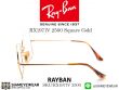 แว่นสายตา Rayban RX1971V Square Gold