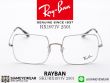 กรอบแว่นตา Rayban RX1971V Square Silver