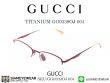 กรอบแว่น Gucci GG0339OJ Titanium Red