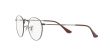 Rayban Optic Round Metal RX3447V 3120 Antique Copper