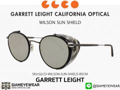 แว่นกันแดด Garrett Leight Wilson Sun Shield Black 
