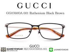 กรอบแว่นทรงเหลี่ยม Gucci GG0760OA 