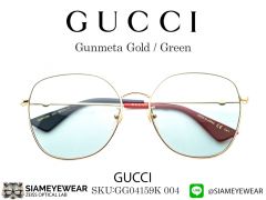 แว่น Gucci GG04159K Gunmeta Gold