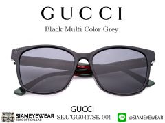 แว่น Gucci GG0417SK Black Multi color Grey
