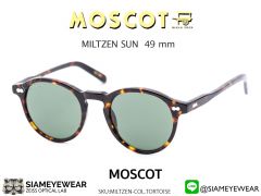 แว่นกันแดด MOSCOT Miltzen Sun Tortoise