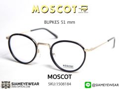 แว่น MOSCOT BUPKES Black Gold 51 mm
