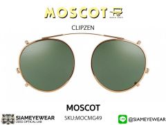 คริป MOSCOT Clip Miltzen Gold/G15 Clipzen 49 mm