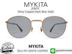 MYKITA JONTE Shiny Copper/Dark Blue Solid