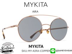 แว่น MYKITA AIRA Shiny Copper/Dark Blue Solid