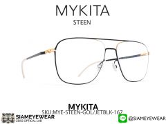แว่นสายตา Mykita STEEN RX GOLD JET Black