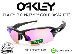 แว่นกอล์ฟ Oakley Flak 2.0 (Asia Fit) OO9271-09 Polished Black/Prizm Golf