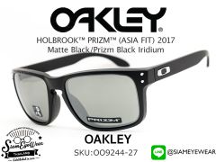 แว่น Oakley HOLBROOK PRIZM (ASIAN FIT) OO9244-27 Matte Black/Prizm Black Iridium