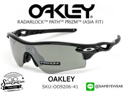 แว่นตากันแดด Oakley Radarlock Path (Asia fit) OO9206-41 Polished Black/Prizm Black Iridium