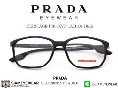 แว่น Prada HERITAGE PR03XVF Black