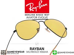 แว่น Rayban Aviator evolve RB3025 90664A