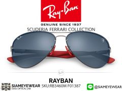 แว่น Rayban RB3460M F01387 Scuderia Ferrari Silver Grey Classic