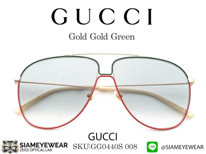 แว่น Gucci GG0440S Gold 