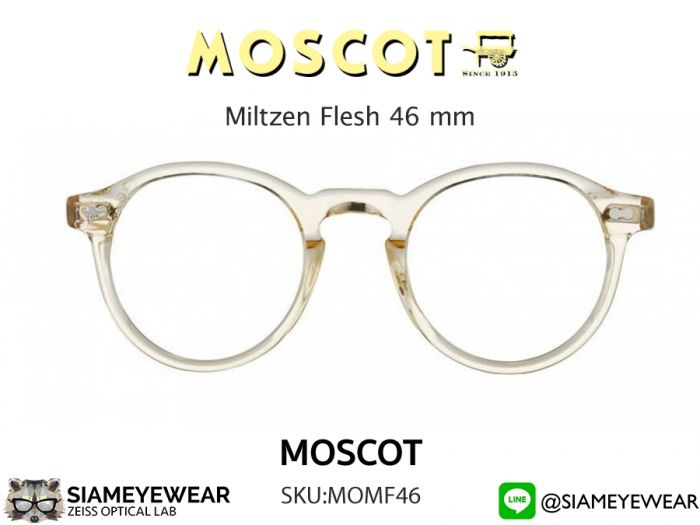 แว่น MOSCOT Miltzen Flesh 46 mm