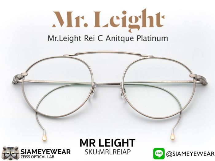 แว่น Mr.Leight Rei C Anitque Platinum