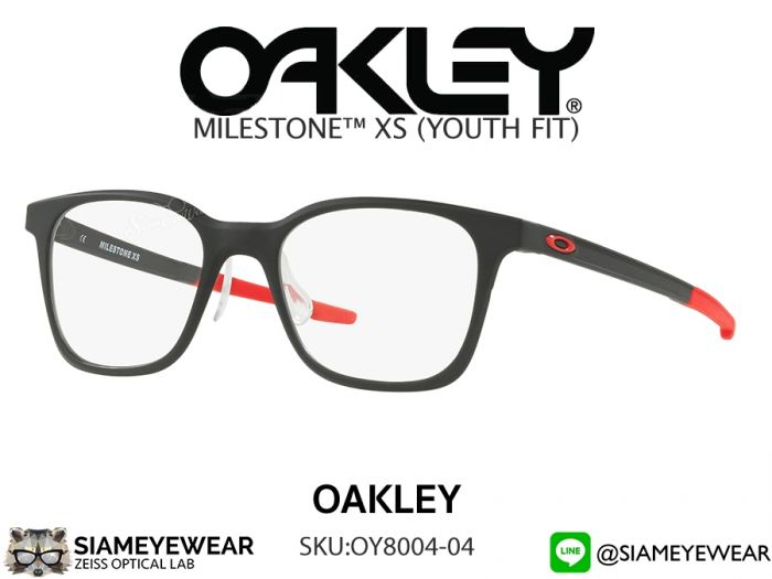 แว่นเด็ก Oakley Optic MILESTONE XS OY8004-04 Matte Black
