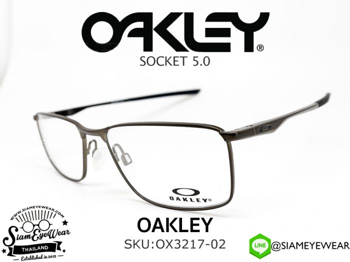 แว่นตา Oakley Optic SOCKET 5.0 OX3217-02 Satin Pewter