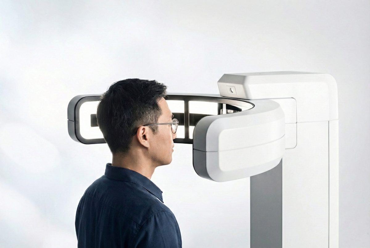 ZEISS VISUFIT 1000 — กล้อง 9 ตัว วัดตำแหน่ง 3 มิติ